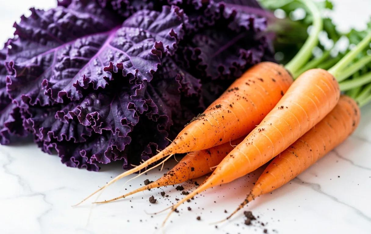 Fresh organic produce